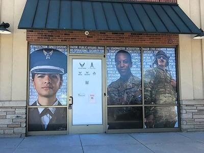 Custom window graphics Photo
